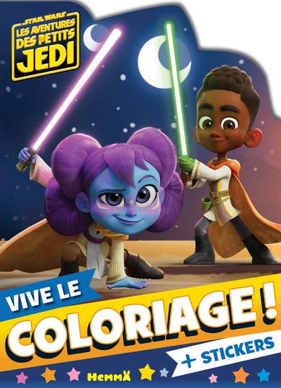 Disney star wars - les aventures des petits jedi - vive le coloriage ! - + stickers - Image principale