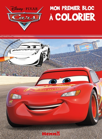 Disney cars mon premier bloc à colorier - Image principale