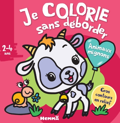 Je colorie sans déborder (2-4 ans) - animaux mignons - tome 55 - Image principale