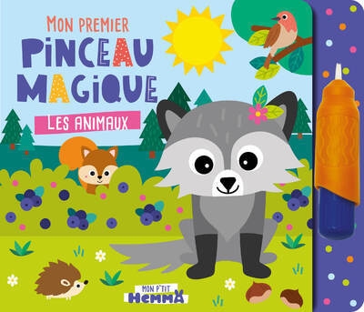 Mon p'tit hemma - mon premier pinceau magique - les animaux - Image principale