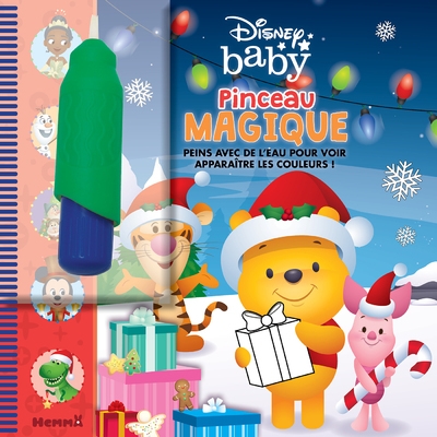Disney baby - pinceau magique (winnie noël) - peins avec de l'eau pour voir apparaître les couleurs ! - Image principale