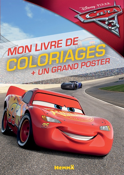 Cars 3 mon livre de coloriages + un grand poster - Image principale