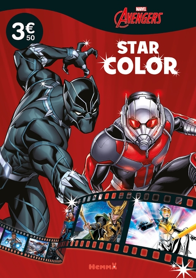 Marvel avengers - star color (black panther et ant-man) - Image principale