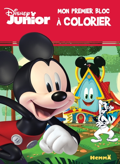 Disney junior mickey mouse funhouse - mon premier bloc à colorier - Image principale