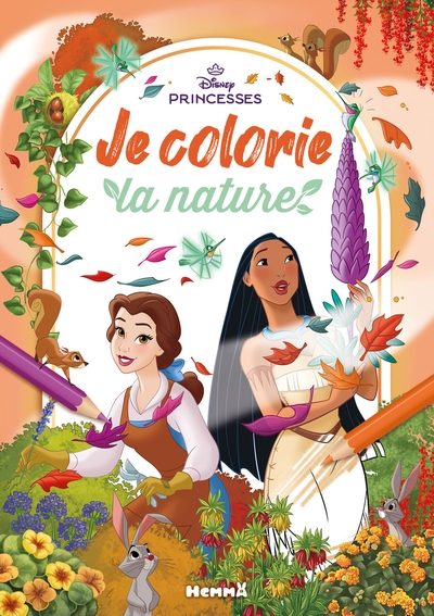 Disney princesses - je colorie la nature (automne) - Image principale