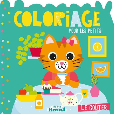 Mon p'tit hemma - coloriage pour les petits - le gouter - Image principale