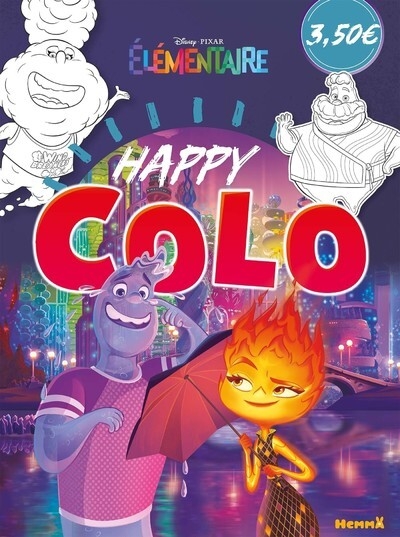 Disney pixar elémentaire - happy colo - Image principale