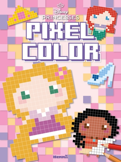 Disney princesses - pixel color - Image principale