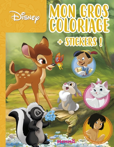 Disney mon gros coloriage + stickers ! (bambi) - Image principale