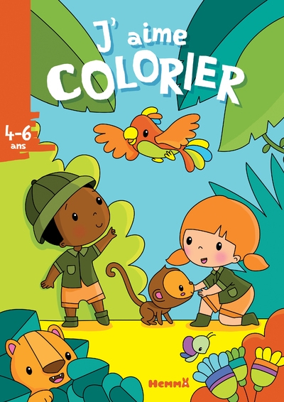 J'aime colorier (4-6 ans) (la jungle) - Image principale