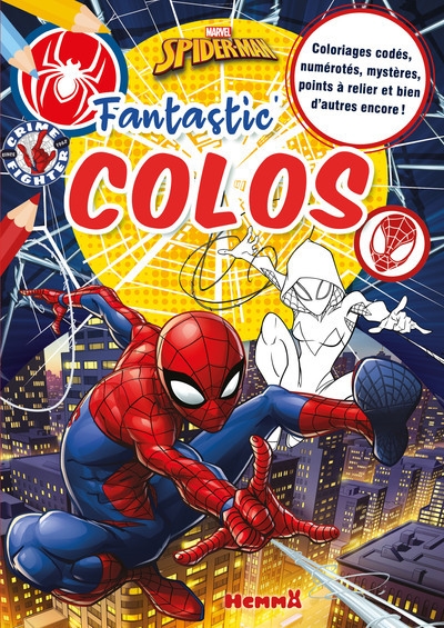 Marvel spider-man - fantastic' colos - coloriages codés, numérotés, mystères, points à relier et bien d'autres encore ! - Image principale