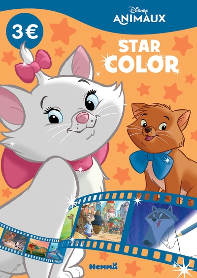 Disney animaux - star color - (marie et toulouse) - Image principale