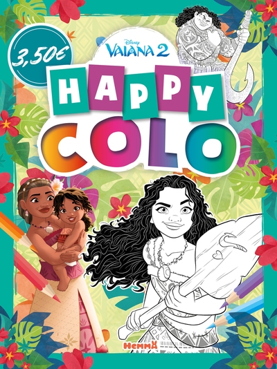 Disney vaiana 2 - happy colo (vaiana famille) - Image principale