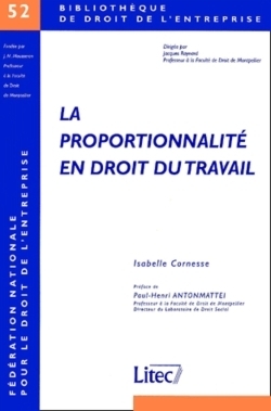 La proportionnalite en droit du travail - Image principale