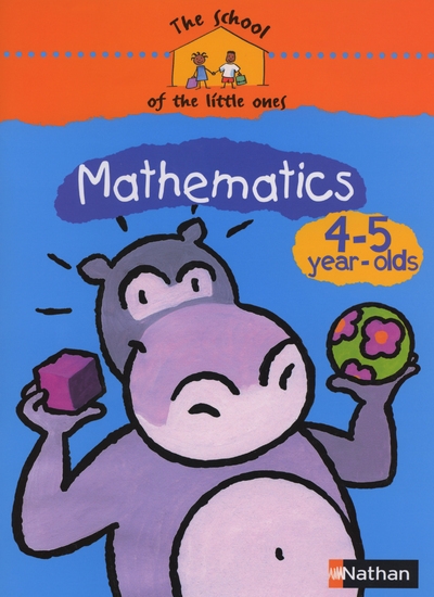 The school of the little ones mathematics 4-5 year-olds cahier d'activités en anglais - Image principale