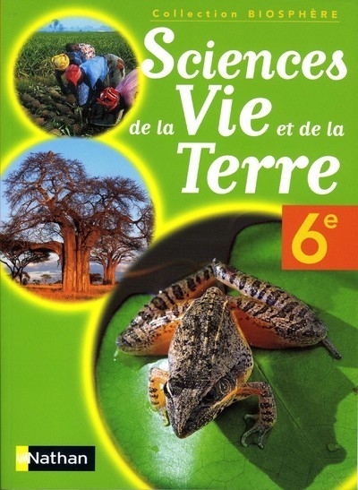 Biosphère sciences de la vie et de la terre 6e livre élève cameroun - Image principale