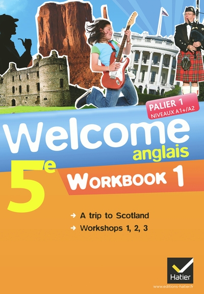 Welcome anglais 5e éd. 2012 - workbook (en 2 volumes) - Image principale
