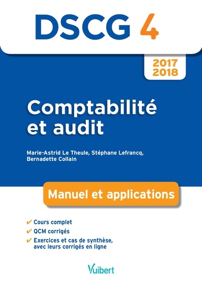 Dscg 4 comptabilité et audit 2017-2018 - Image principale