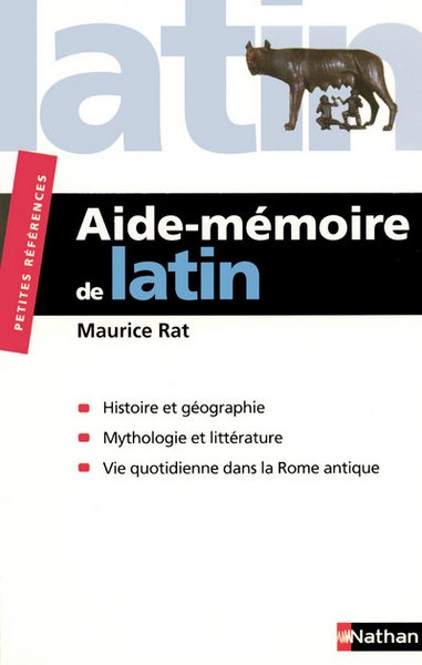 Rat aide mémoire de latin - petites références - Image principale