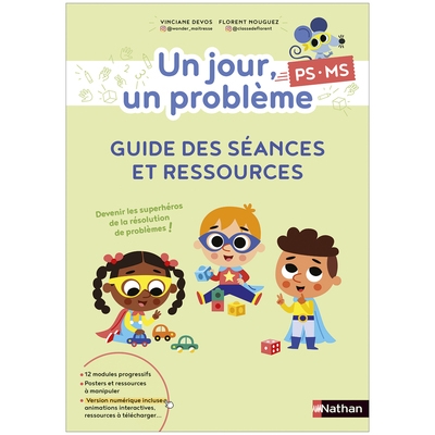 Un jour, un problème - ps-ms - guide des séances et ressources - Image principale