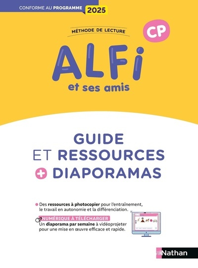 Alfi et ses amis - cp - guide pédagogique et ressources - Image principale