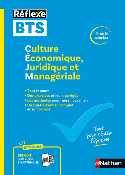 Guide bts - culture économique, juridique et managériale - toutes filières - réflexe - n° 27 - Image principale