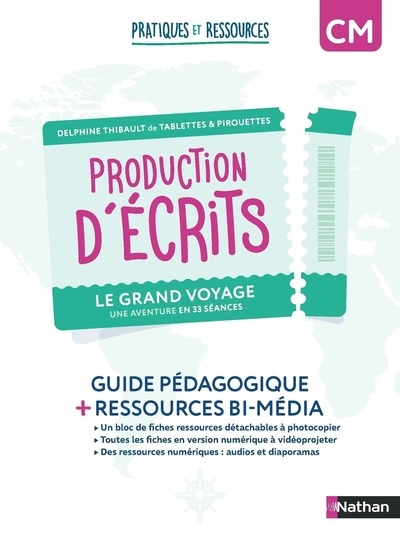 Pratiques et ressources - production d'écrits cm - le grand voyage - Image principale