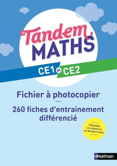 Tandem - maths ce1 ce2 - fichier à photocopier - Image principale