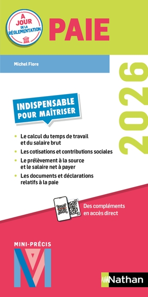 Paie 2026 - mini-précis - Image principale