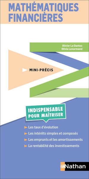 Mathématiques financières - mini-précis - Image principale