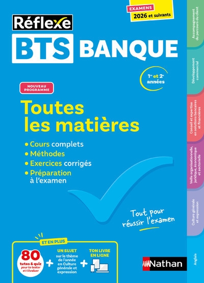 Toutes les matières bts banque - réflexe n° 18 - Image principale