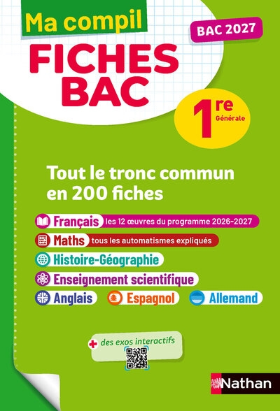 Ma compil fiches 1ère - Image principale
