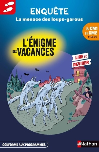 L'énigme des vacances du cm1 au cm2 la menace des loups-garous - Image principale