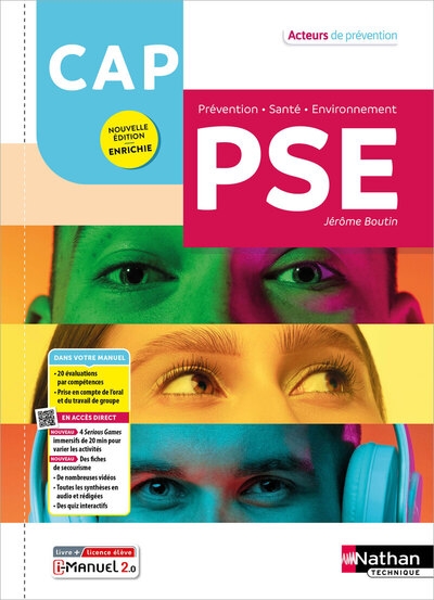 Acteurs de prévention - prévention santé environnement cap - 2024 - pochette - élève - + imanuel - Image principale