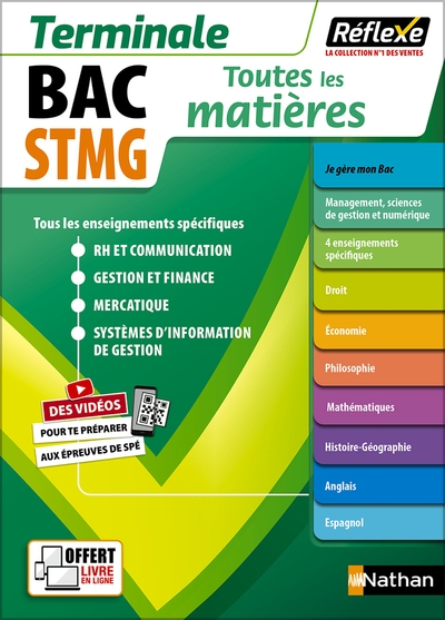 Toutes les matières bac stmg terminale - réflexe - n° 24 - Image principale