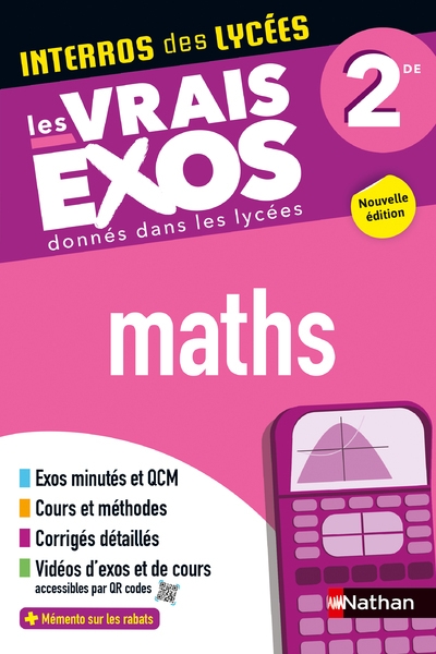 Interros des lycées maths 2de - Image principale