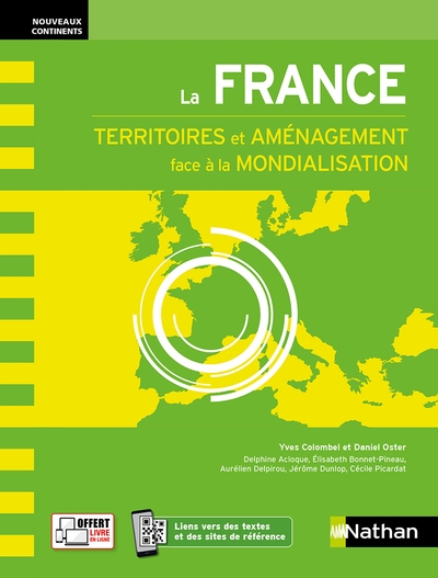 La france - territoires et aménagement face à la mondialisation nouveaux continents - 2023 - Image principale