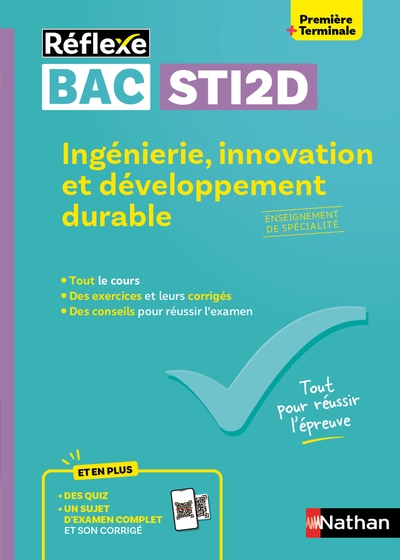 Ingénierie, innovation et développement durable - enseignement de spécialité 1re/tale sti2d - n° 9 - Image principale