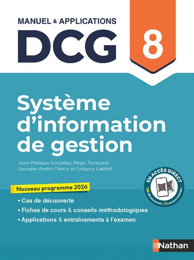 Système d'information de gestion - dcg - epreuve 8 - manuel et applications - Image principale