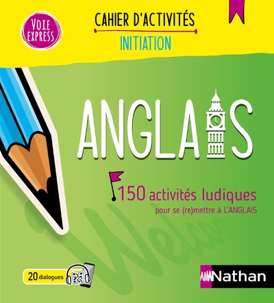Anglais - cahier d'activités - initiation (voie express) 2024 - Image principale
