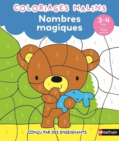 Nombres magiques ps - coloriages malins - Image principale