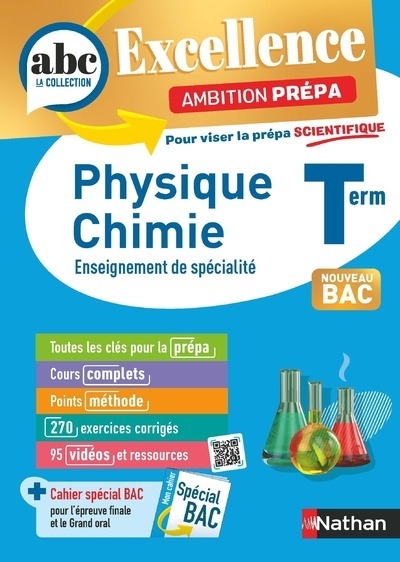 Abc bac excellence - ambition prépa - physique chimie - term - Image principale