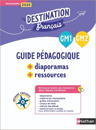 Destination français - méthode explicite cm - guide pédagogique + diaporamas + ressources - Image principale