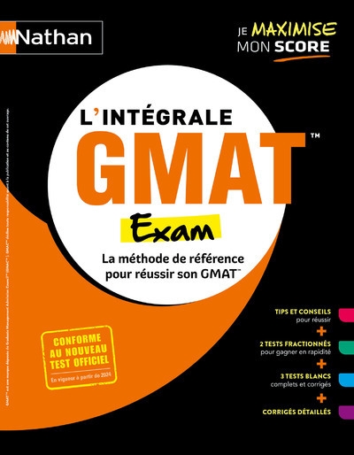 L'intégrale gmat - graduate management admission test - focus edition 2024 - Image principale