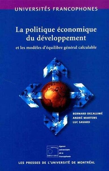 La politique économique du développement et les modèles d'équilibre général et calculable - Image principale