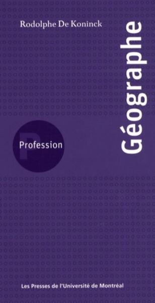 Profession géographe - Image principale