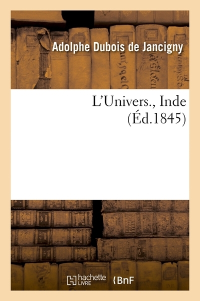 L'univers. , inde (éd.1845) - Image principale
