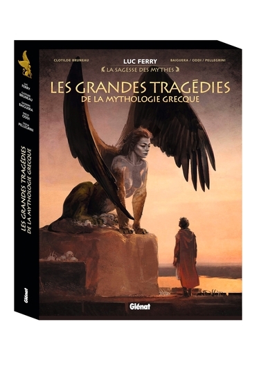 Les grandes tragédies de la mythologie grecque - coffret tomes 0x à 0x - Image principale