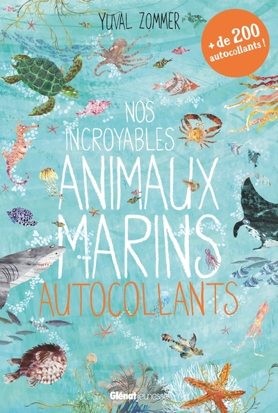 Nos incroyables animaux marins autocollants - Image principale