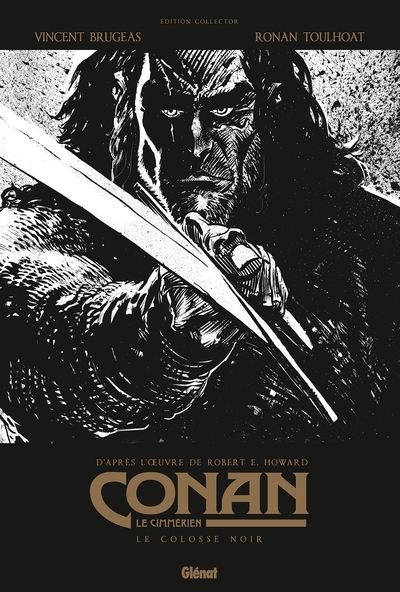 Conan le cimmérien - le colosse noir n&b - Image principale